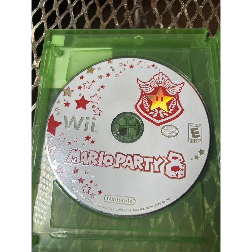 Mario Party 8 (Nintendo Wii, 2007) Game Disc Only Scratches